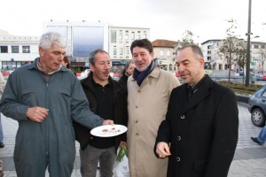 animation de la boucherie de Mérignac pour Pâques 2013