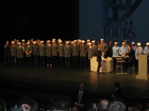 photo de groupe des meilleurs apprentis bouchers de France