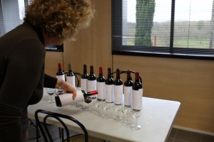 dégustation du vin de grave sélectionné par les Eleveurs Girondins