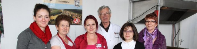 le stand des éleveurs Girondins à la foire de Bordeaux 2013