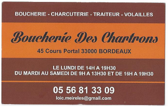 Boucherie des Chartrons