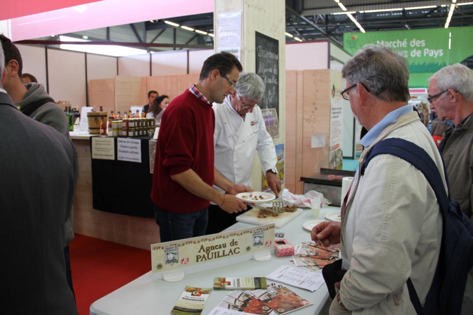 Journée agneau de Pauillac à la foire de Bordeaux 2014