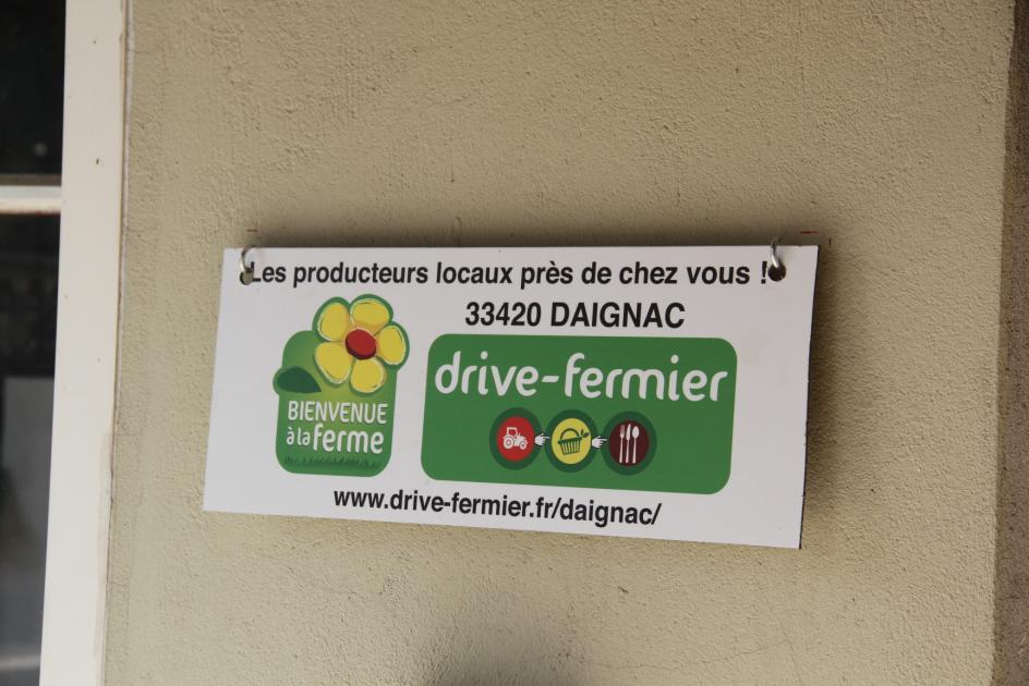 un nouveau drive-fermier à Daignac - inauguration le 5 juin 2015