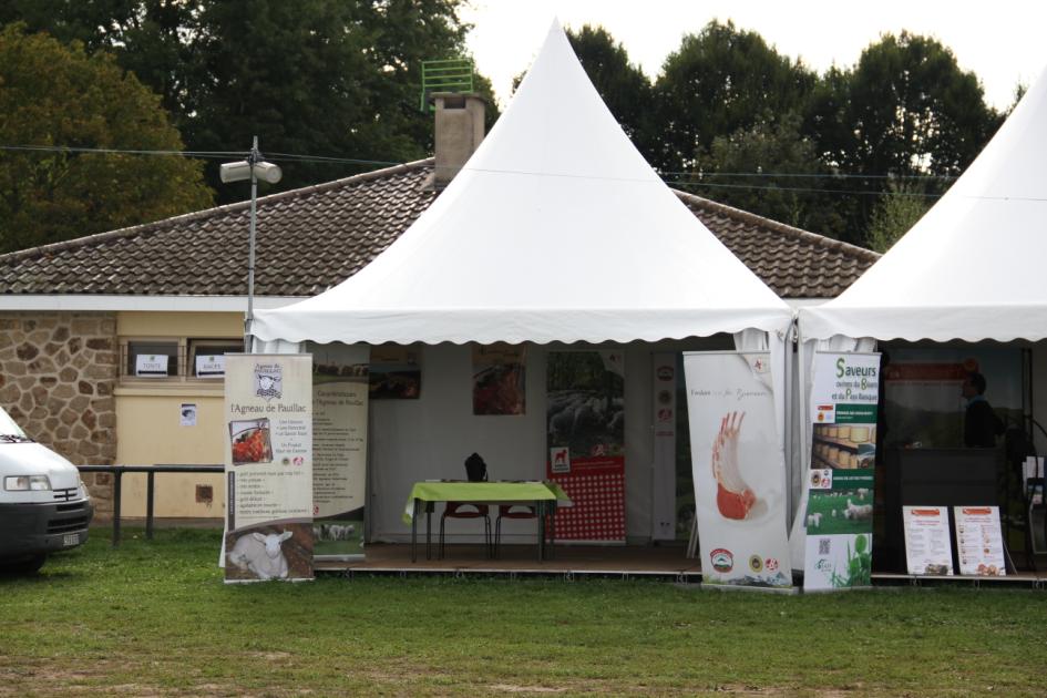 stand de l'agneau de Pauillac à Tech-ovin 2015