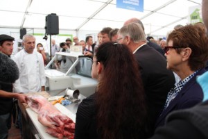 découpe de l'agneau de Pauillac à Tech-ovin 2015